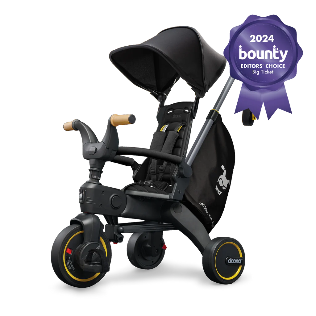 Liki Trike S5 Nitro Black Doona FREE Shipping adoreu baby Launceston